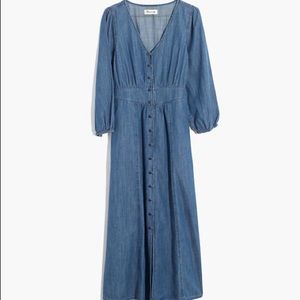 Madewell Denim Midi Dress